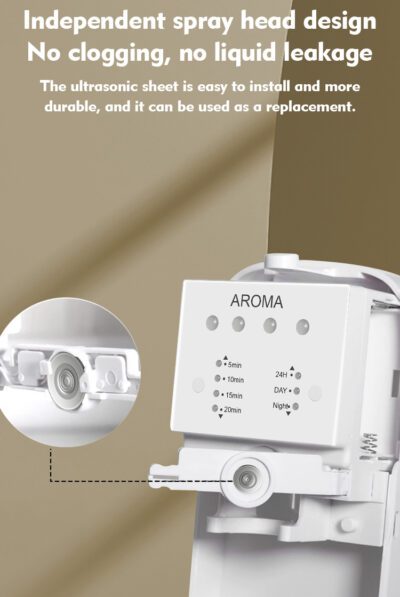 LED Ultrasonic Aroma Diffuser - Image 6