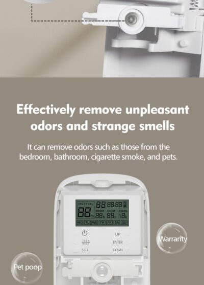 LCD digital control ultrasonic aroma diffuser - Image 12