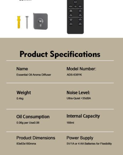 LED Ultrasonic Aroma Diffuser - Image 2