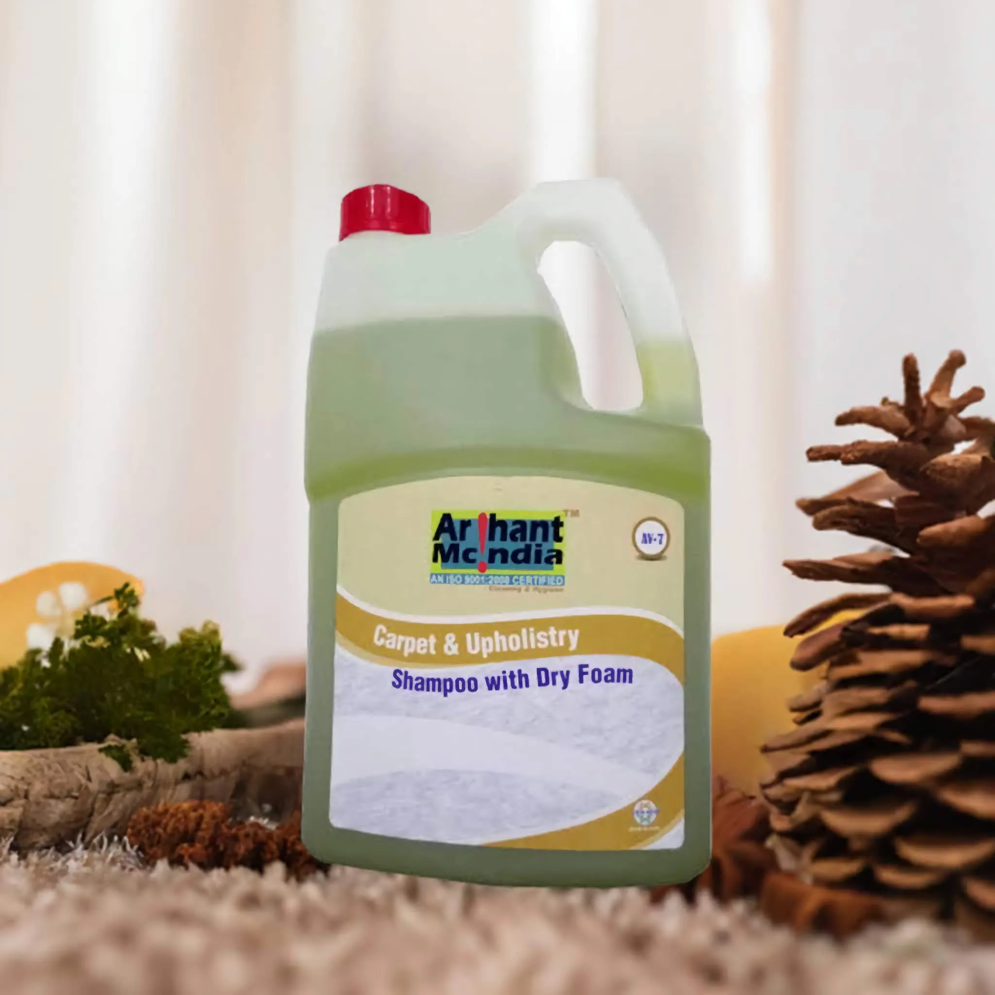 AV-7 Carpet Upholstery Shampoo Dry Foam