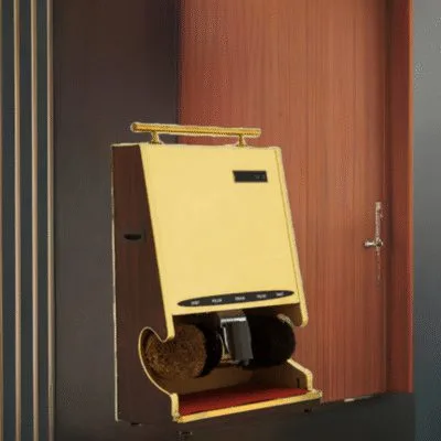 Automatic Shoe Shining Machine