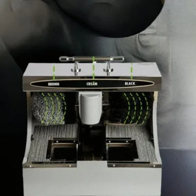 Automatic Sole Cleaning Machine
