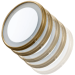 Bronze Finish 5x LED Magnifying Shaving Mirror - Image 5