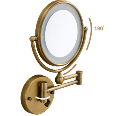 Bronze 5x led magnifying mirror DMMR0010 4