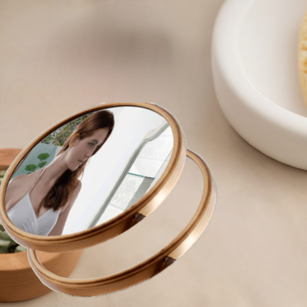 Bronze Finish 5x LED Magnifying Shaving Mirror Bronze Finish 5x LED Magnifying Shaving Mirror
