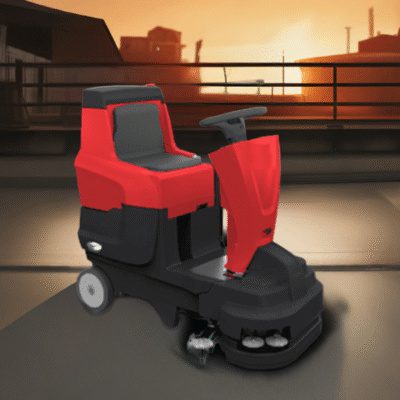 COMPACT RIDE ON SCRUBBER DRIER
