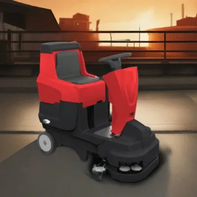 COMPACT RIDE ON SCRUBBER DRIER