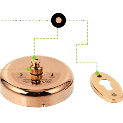 Copper Round Cloth Liner - Image 5