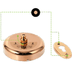 Copper Round Cloth Liner - Image 4