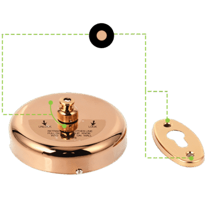 Copper Round Cloth Liner - Image 4