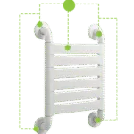 Shower Chair White - Image 5