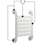 Shower Chair White - Image 2