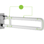 Handicap Grab Bar White - Image 4