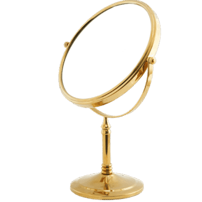 Gold Mirror 5x Magnification With LED - Image 2