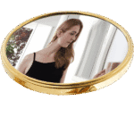 Gold Mirror 5x Magnification With LED - Image 5