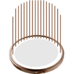 Copper Mirror 5x Magnification With LED - Image 5