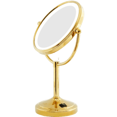 Gold Mirror 5x Magnification With LED - Image 2