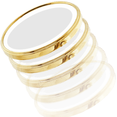Gold Mirror 5x Magnification With LED - Image 3