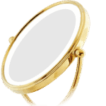 Gold Mirror 5x Magnification With LED - Image 7