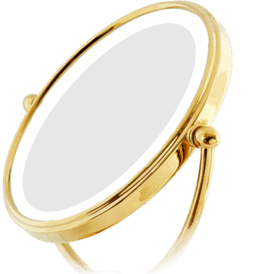 Gold Mirror 5x Magnification With LED - Image 7