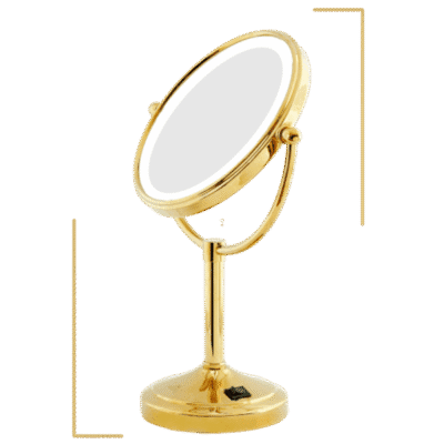 Gold Mirror 5x Magnification With LED - Image 9