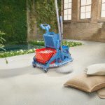 DOUBLE BUCKET MOP WRINGER TROLLEY MIDMOP