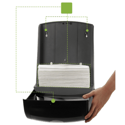 Multifold Tissue Paper Dispenser - Image 3