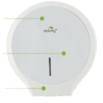 JRT Toilet Roll Paper Dispenser - Image 4