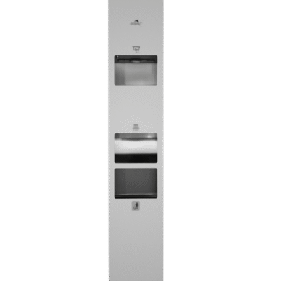 Stainless Steel Washroom Recesses Panel 3-in-1