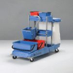 Large Multi Functional Mop Wringer Trolley