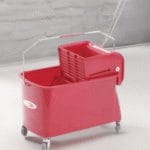 SINGLE BUCKET MOP WRINGER TROLLEY