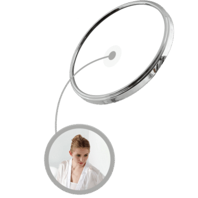 Silver 5x magnifiying mirror DMMR0016 4