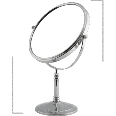 Silver Mirror 5x Magnification, Tabletop