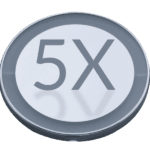 Mirror 5x Magnification With LED - Image 6