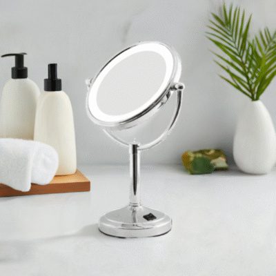 Silver Mirror 5x Magnification With LED