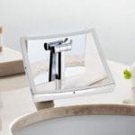 Square Mirror 5x Magnification With LED