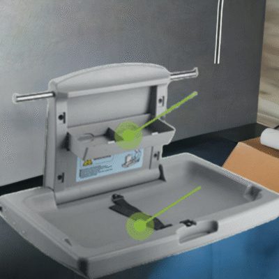 Wall Mounted Baby Changing Station