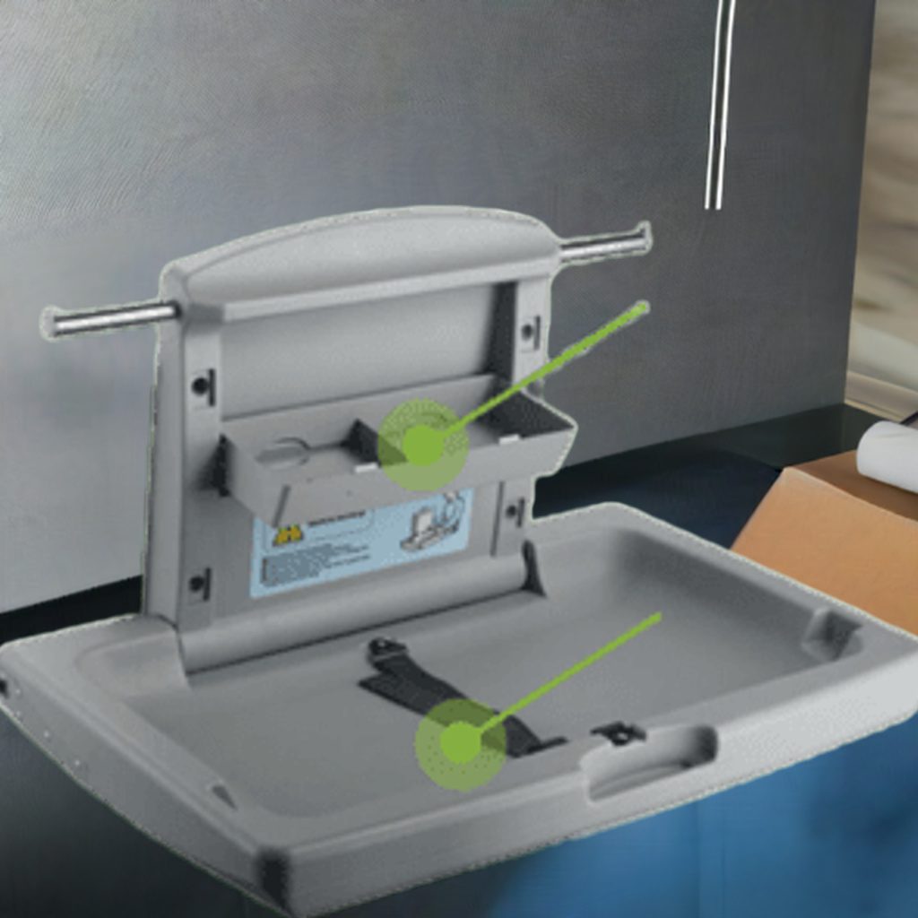 Wall Mounted Baby Changing Station Wall Mounted Baby Changing Station