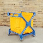 X Type Garbage Collector Trolley