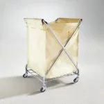 X type soiled linen trolley
