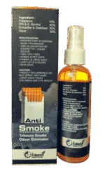 Anti Smoke Anti Tobacco Smoke Odour Eliminator 100ml. X 4 (Pack of 4) - Image 4