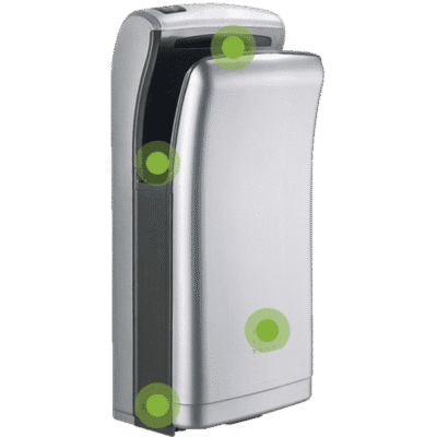 automatic jet hand dryer grey DAHD0034 2.....