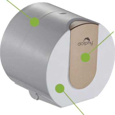SRT Toilet Roll Paper Dispenser - Image 2
