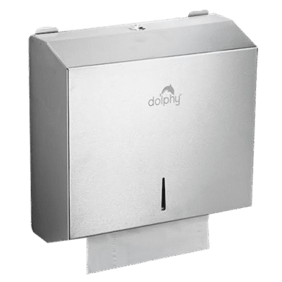 Stainless Steel Multifold Paper Dispenser - Image 2